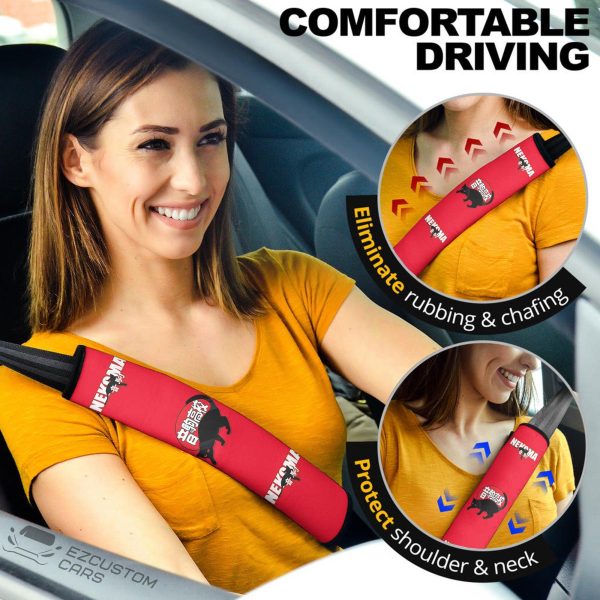 Haikyuu Car Accessories Anime Seat Belt Covers Nekoma