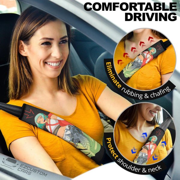 Fu and Chomei Naruto Anime Seat Belt Covers