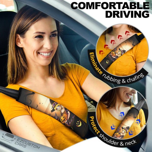 Sailor Moon Halloween Car Accessories Anime Seat Belt Covers Sailor Moon and Mouse Sailor Moon Halloween Car Accessories Anime Seat Belt Covers Sailor Moon and Mouse