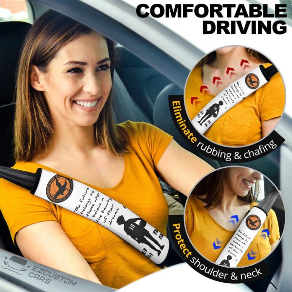 Haikyuu Hinata Seat Belt Covers Custom Volleyball Anime Car Accessories