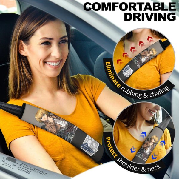 Attack on Titan Seat Belt Covers Armin Arlert