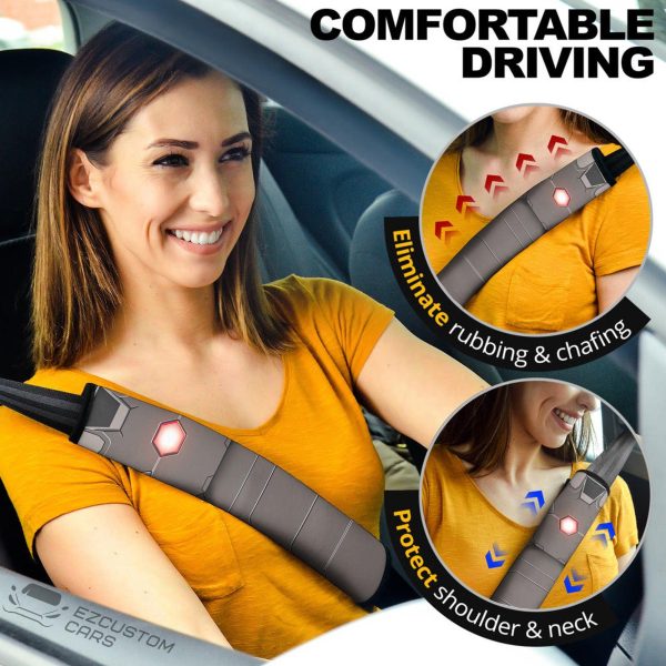 Heroes Movies Car Seat Belt Covers Iron Man
