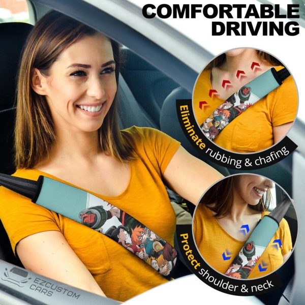 My Hero Academia Anime Seat Belt Covers Heroes