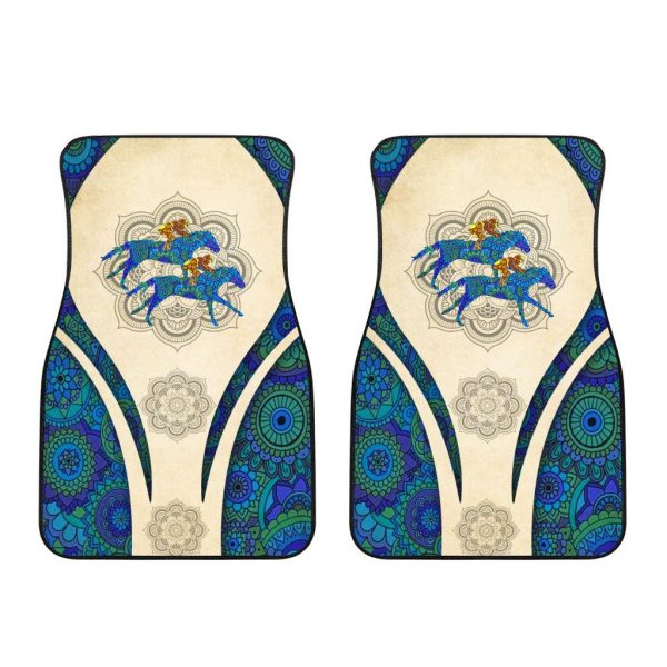 Racing Horse Car Floor Mats Custom Horse Car Accessories