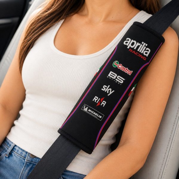 Aprilia Racing MotoGP Team Racing Seat Belt Covers For Fans