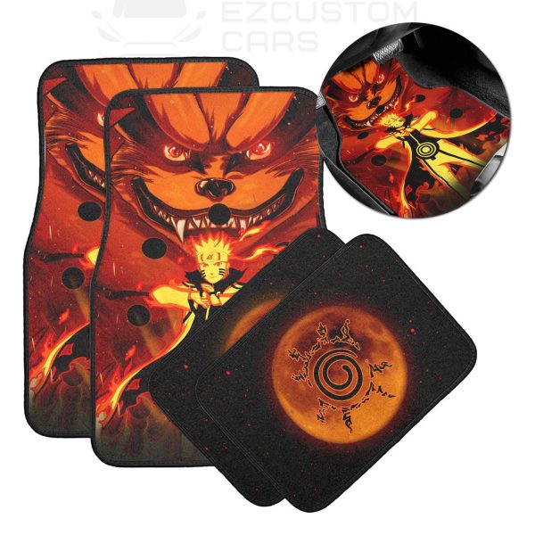 Naruto Car Floor Mats Nine Tails Kurama