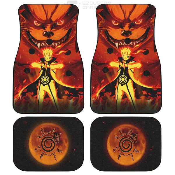 Naruto Car Floor Mats Nine Tails Kurama