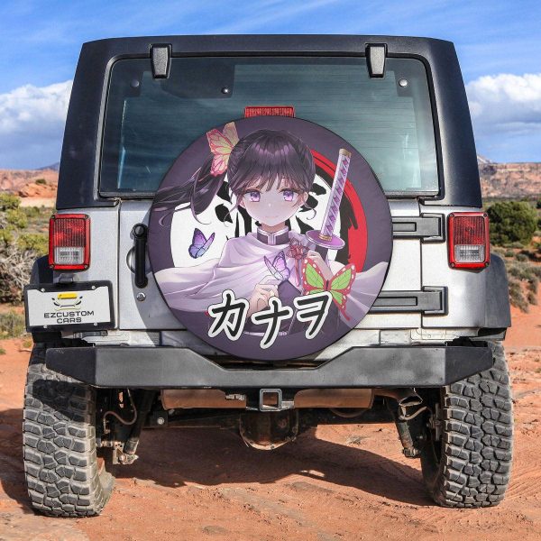 Tsuyuri Kanao Spare Tire Cover Custom Demon Slayer Anime Car Accessories