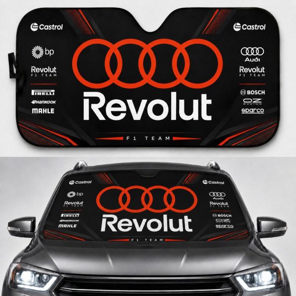 ADI Team 2026 Edition Racing Car Windshield Sunshades