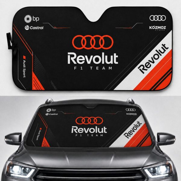 ADI Team 2026 Edition Racing Car Windshield Sunshades