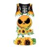 sunflower jack skellington face tank top legging set outfit 3d all over print s 5xl full size ctljs63 sntob