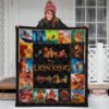 lion king quilt blanket for fan gift idea 09bjf