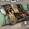 wild turkey quilt blanket whiskey inspired me funny gift rfy7d
