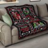 merry christmas jack sally quilt blanket xmas gift awto3
