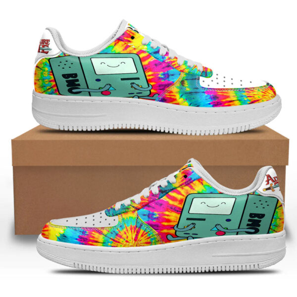 Adventure Time Bmo Sneakers Custom Tie Dye Style