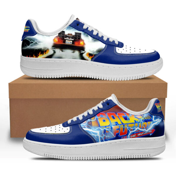Back To The Future Custom Sneakers