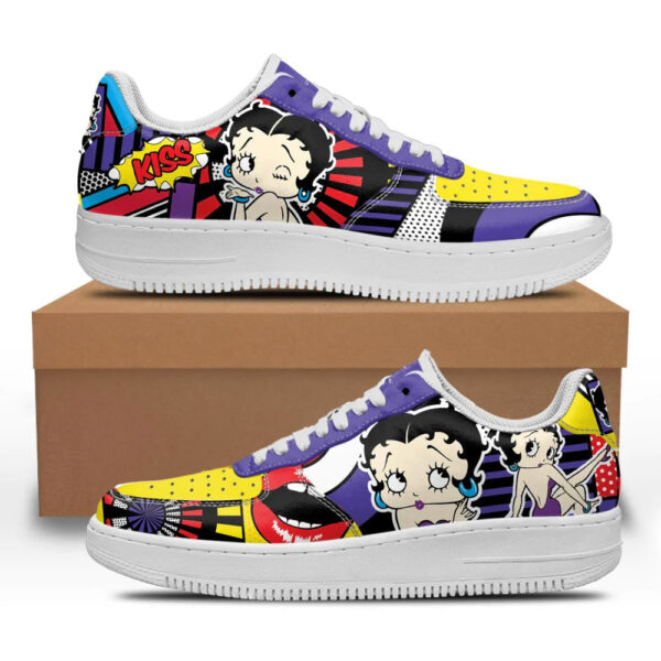 Betty Boop Sneakers Custom Shoes