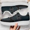 black panther super hero custom sneakers gw16o