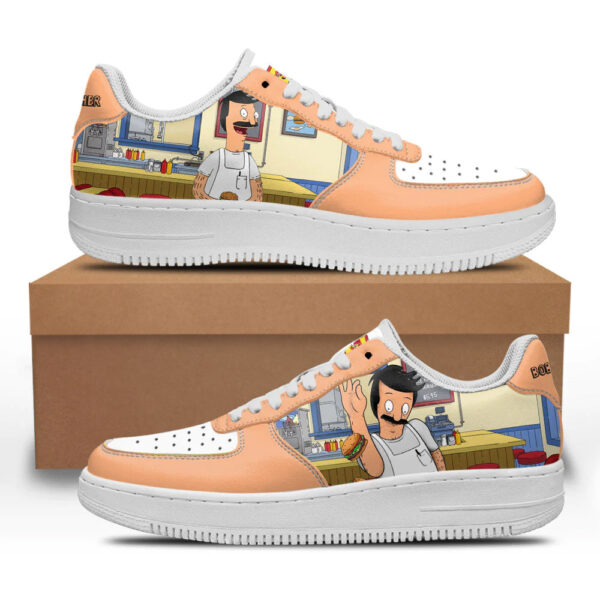 Bob Belcher Bob’s Burger Custom Sneakers