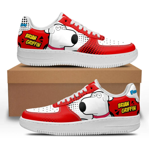 Brian Griffin Family Guy Sneakers Custom Cartoon Shoes