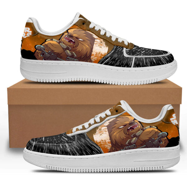 Chewbacca Sneakers Custom Star Wars Shoes