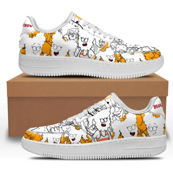 CJ Regular Show Sneakers Custom Cartoon Shoes