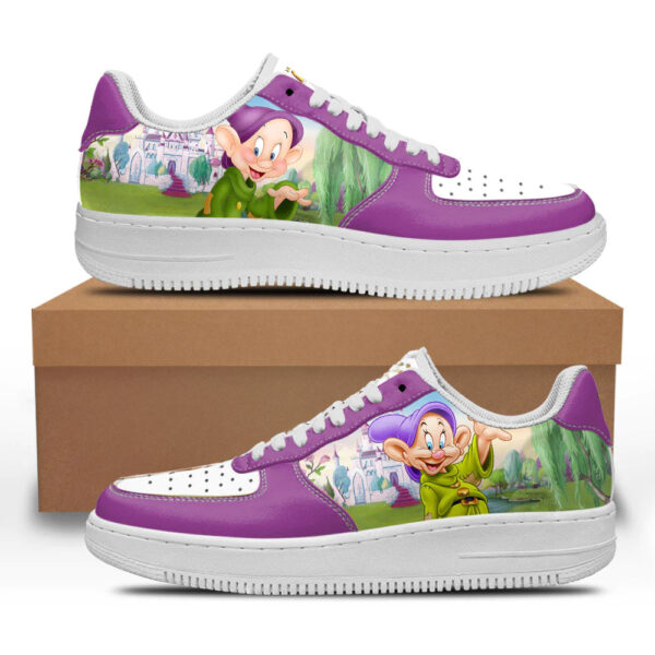 Dopey Snow White and 7 Dwarfs Custom Sneakers