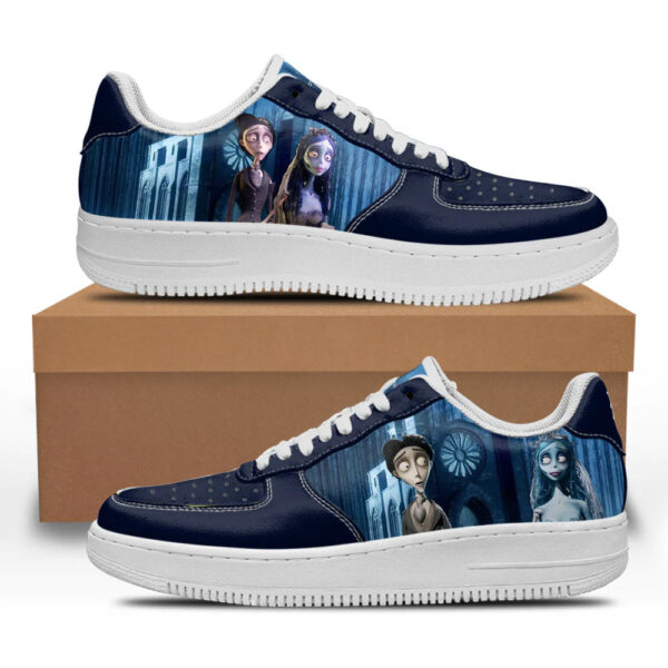 Emily and Victor Van Dort The Corpse Bride Custom Sneakers