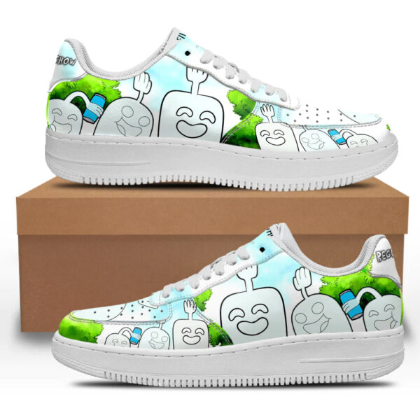 Hi Five Ghost Sneakers Custom Regular Show Shoes