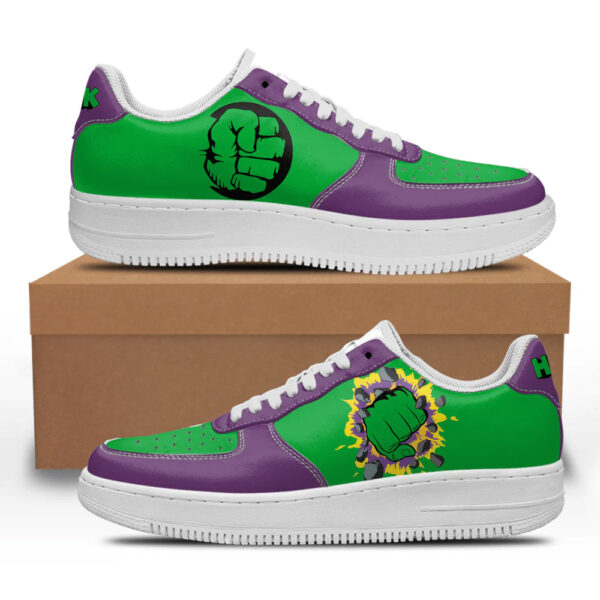 Hulk Super Hero Custom Sneakers For Fans