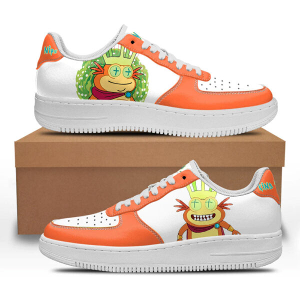 King Flippy Nips Rick and Morty Custom Sneakers