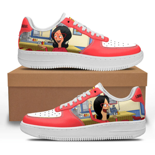 Linda Belcher Bob’s Burger Custom Sneakers