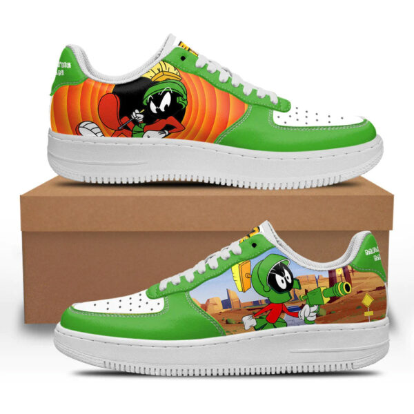 Marvin the Martian Looney Tunes Custom Sneakers