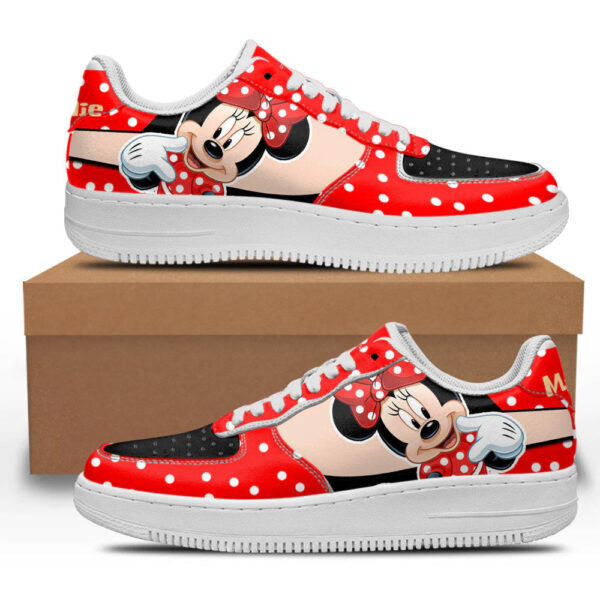 Minnie Custom Cartoon Sneakers For Fans