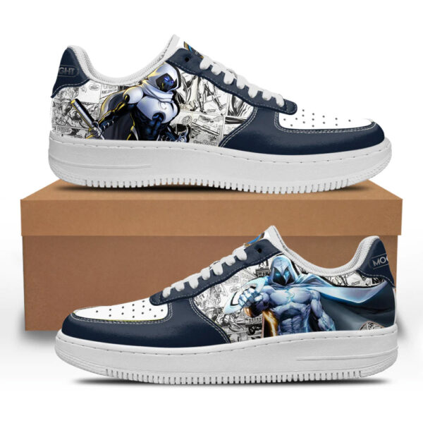 Moon Knight Sneakers Custom Comic Shoes