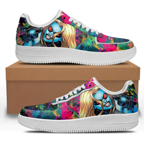 Nora Fries Mrs Freeze Sneakers Custom For Fans