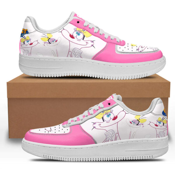 Olivia Oggy Sneakers Custom Oggy and the Cockroaches Cartoon Shoes