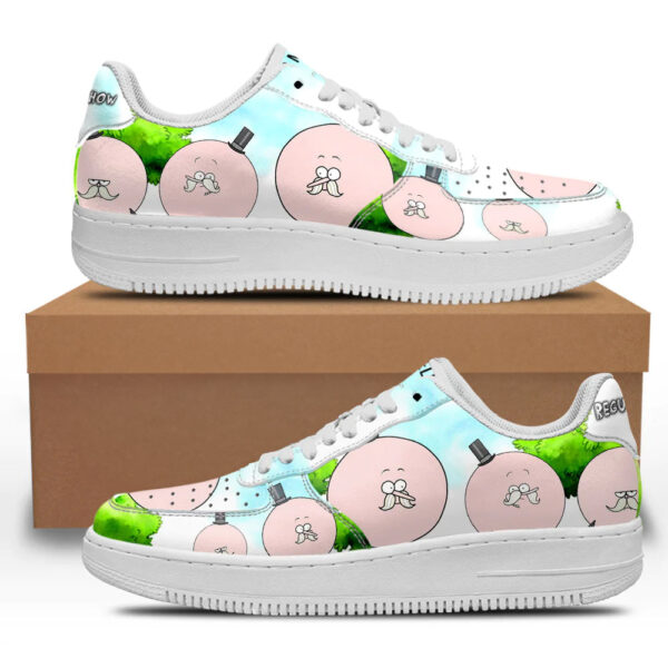Pops Maellard Sneakers Custom Regular Show Shoes