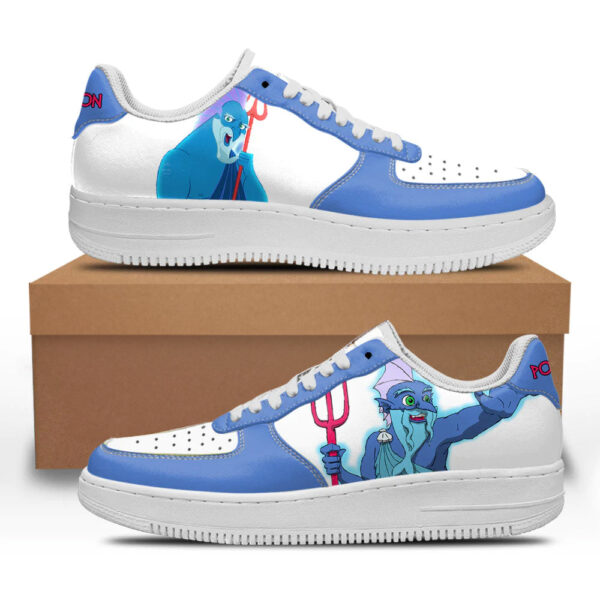 Poseidon Hercules Custom Sneakers