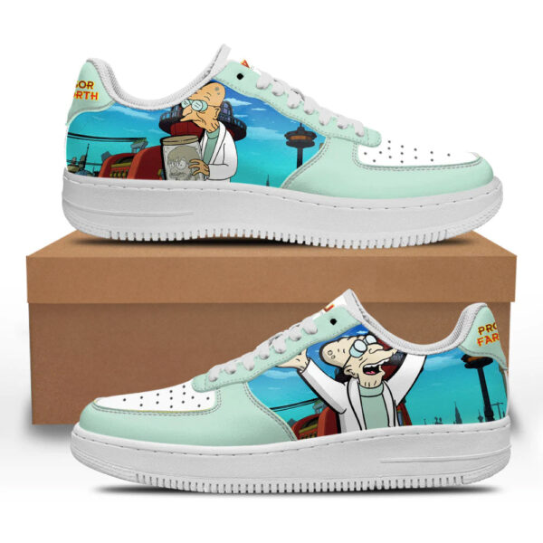 Professor Farnsworth Futurama Custom Sneakers