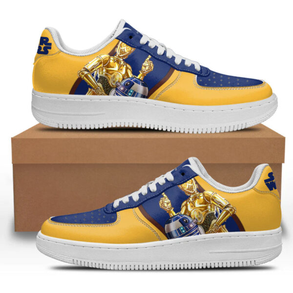R2-D2 & C-3PO Star Wars Custom Sneakers
