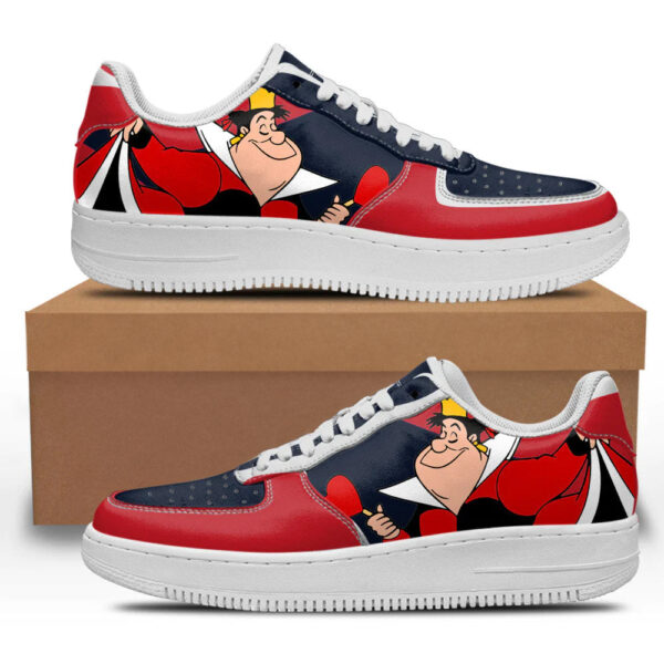 Queen Of Hearts Alice In Wonderland Custom Sneakers