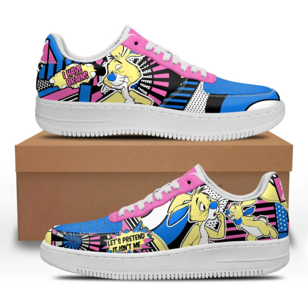 Rabbit Winnie The Pooh Sneakers Custom Comic Shoes