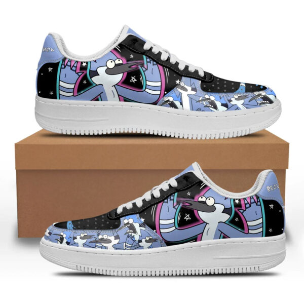 Regular Show Mordecai Sneakers Custom Shoes
