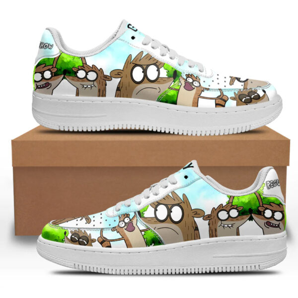 Rigby Sneakers Custom Regular Show Shoes