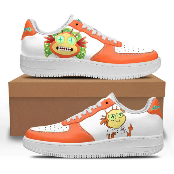 Scroopy Noopers Rick and Morty Custom Sneakers
