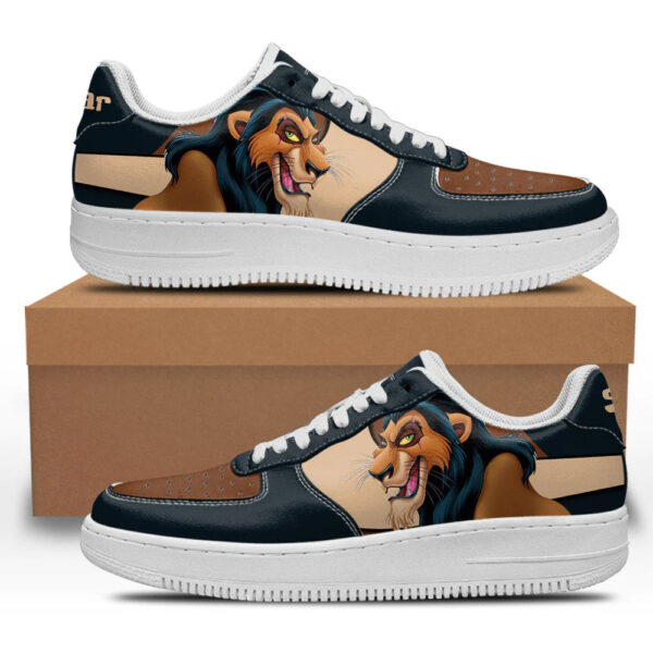 Scar Custom Cartoon Sneakers For Fans