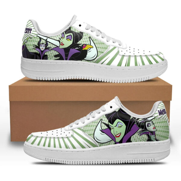 Sleeping Beauty Maleficent Sneakers Custom