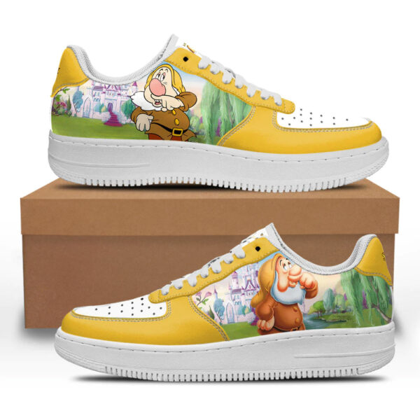Sneezy Snow White and 7 Dwarfs Custom Sneakers
