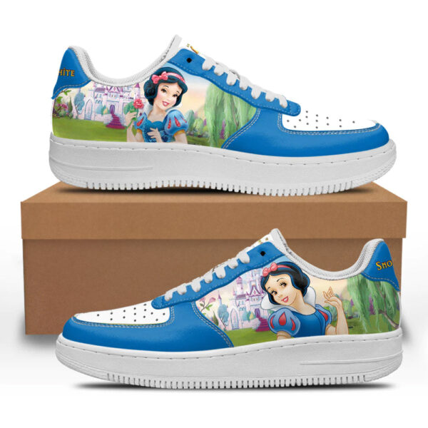 Snow White Princess Custom Sneakers For Fans